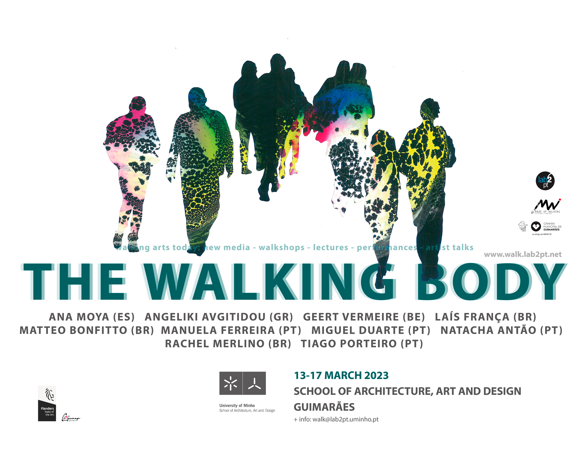 International gathering of walking artists - The Walking Body 4 (TWB4) "compasses - walking communities" image