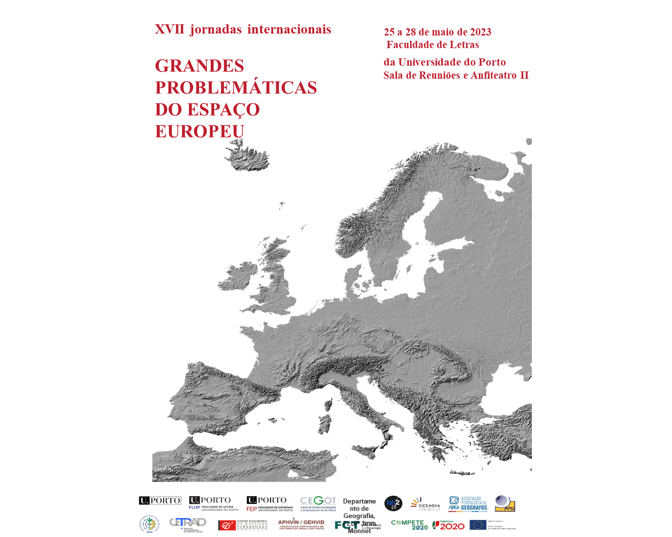 XVII Jornadas Internacionais sobre Grandes Problemáticas do Espaço Europeu  (25-28 de maio, Porto) image