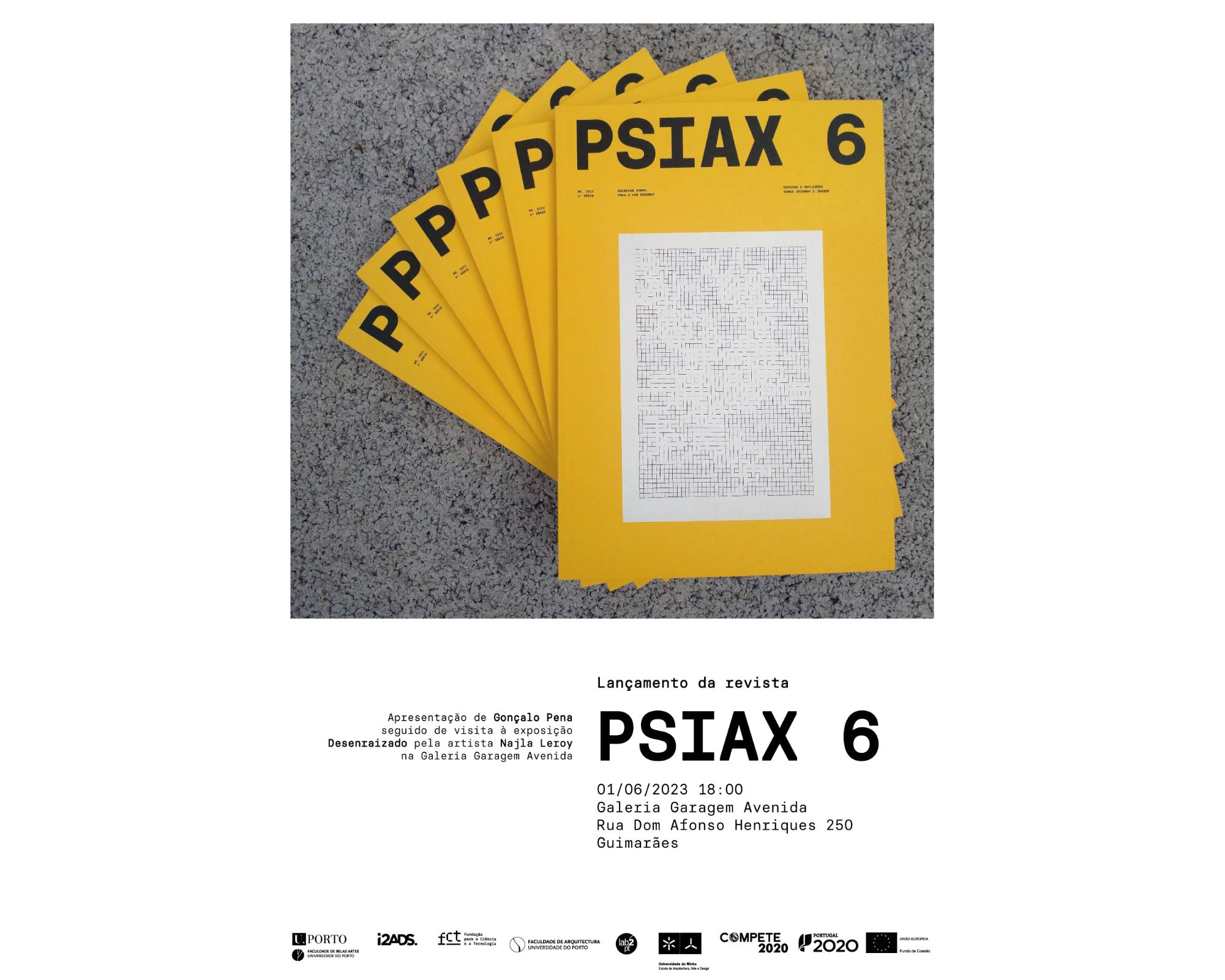 Lançamento da Revista PSIAX#6 - estudos e reflexões sobre desenho e imagem image