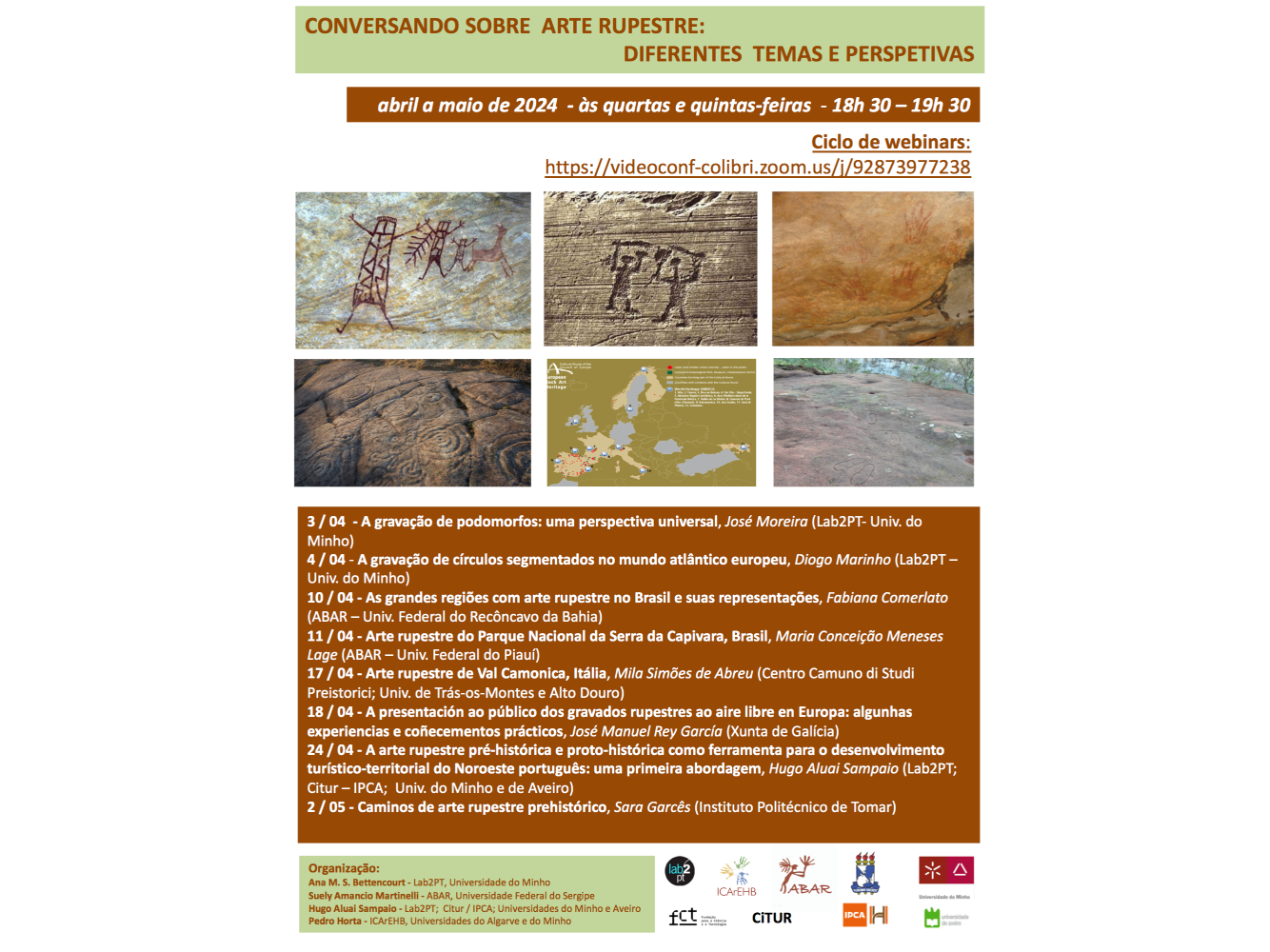 Webinar Cycle "Talking about Rock Art: Different Themes and Perspectives" image