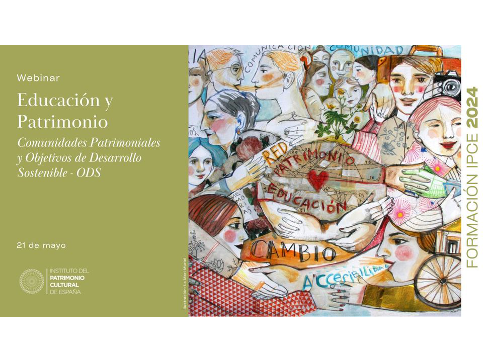 Webinar "Education and Heritage. Heritage Communities and Sustainable Development Goals - SDGs" with Rebeca Blanco-Rotea image