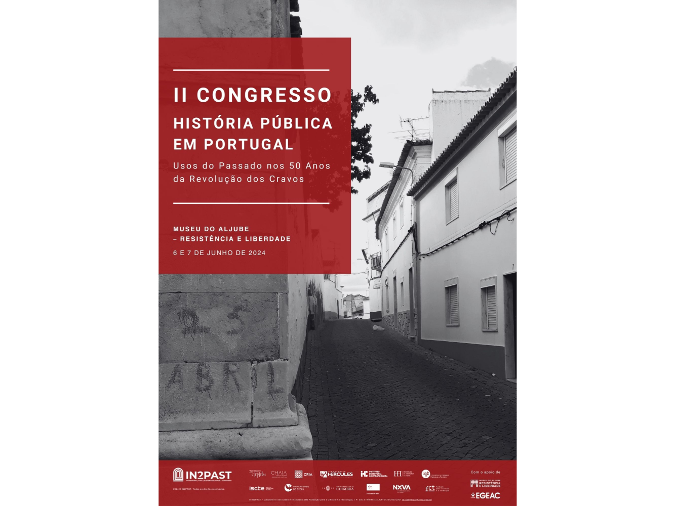 II Congresso de História Pública em Portugal: Usos do Passado nos 50 anos da Revolução dos Cravos image