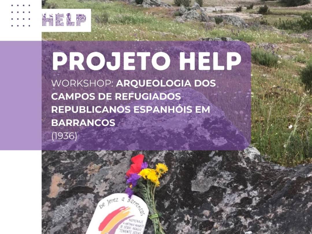  Apresentação da comunicação “Arqueologia do Conflito: o projeto Extremo” no Workshop “Arqueologia dos campos de refugiados republicanos espanhóis em Barrancos (1936)”  inserido no Projeto Exploratório do IN2PAST "HELP"  image