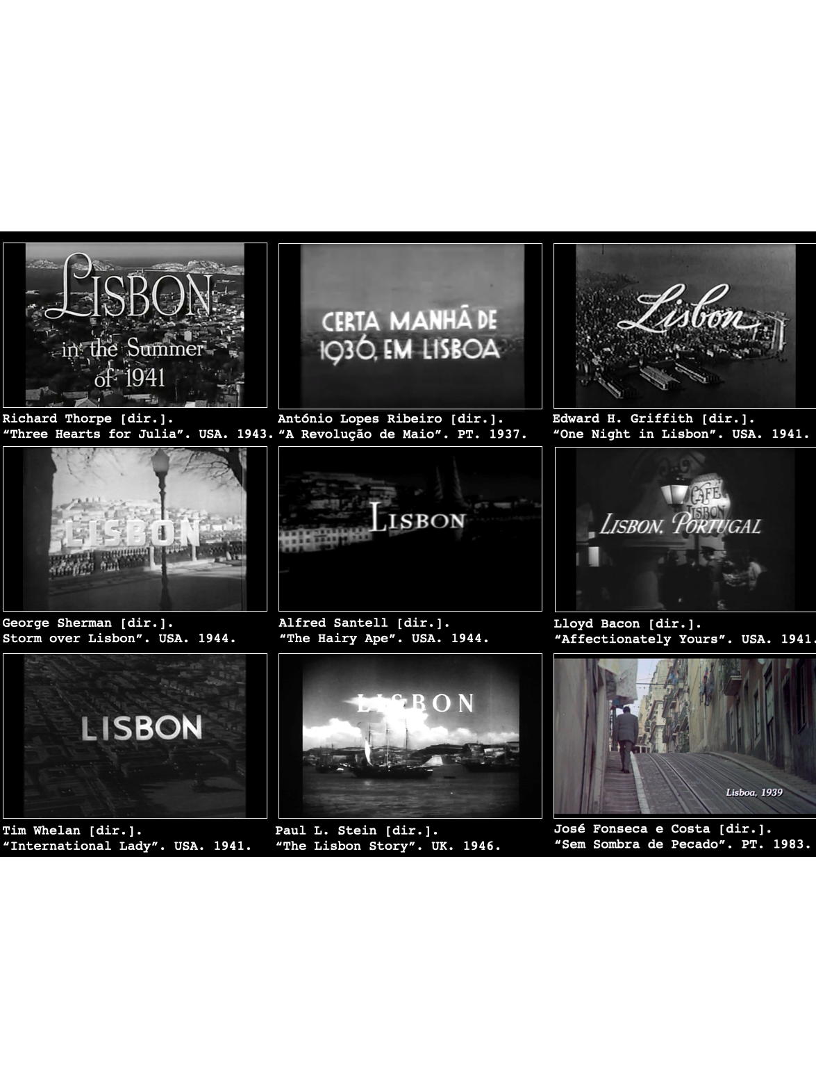 #33 SHARE.EAAD Invites | João Rosmaninho | Lisboa no cinema: entre 2012 e 2017, entre 1918 e 2012, e entre 1939 e 1945 image