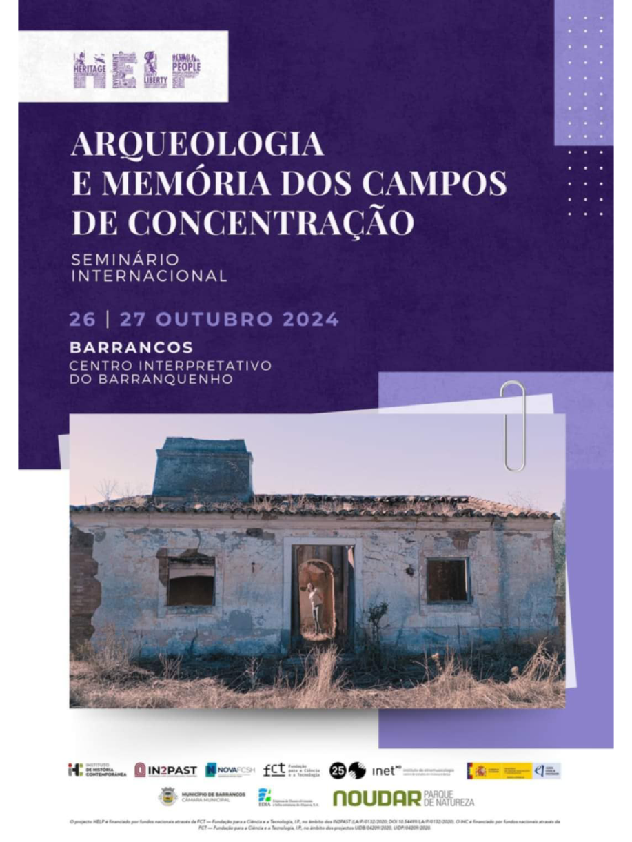 Seminário Internacional do Projeto Exploratório HELP "Arqueologia e Memória dos Campos de Concentração"  image