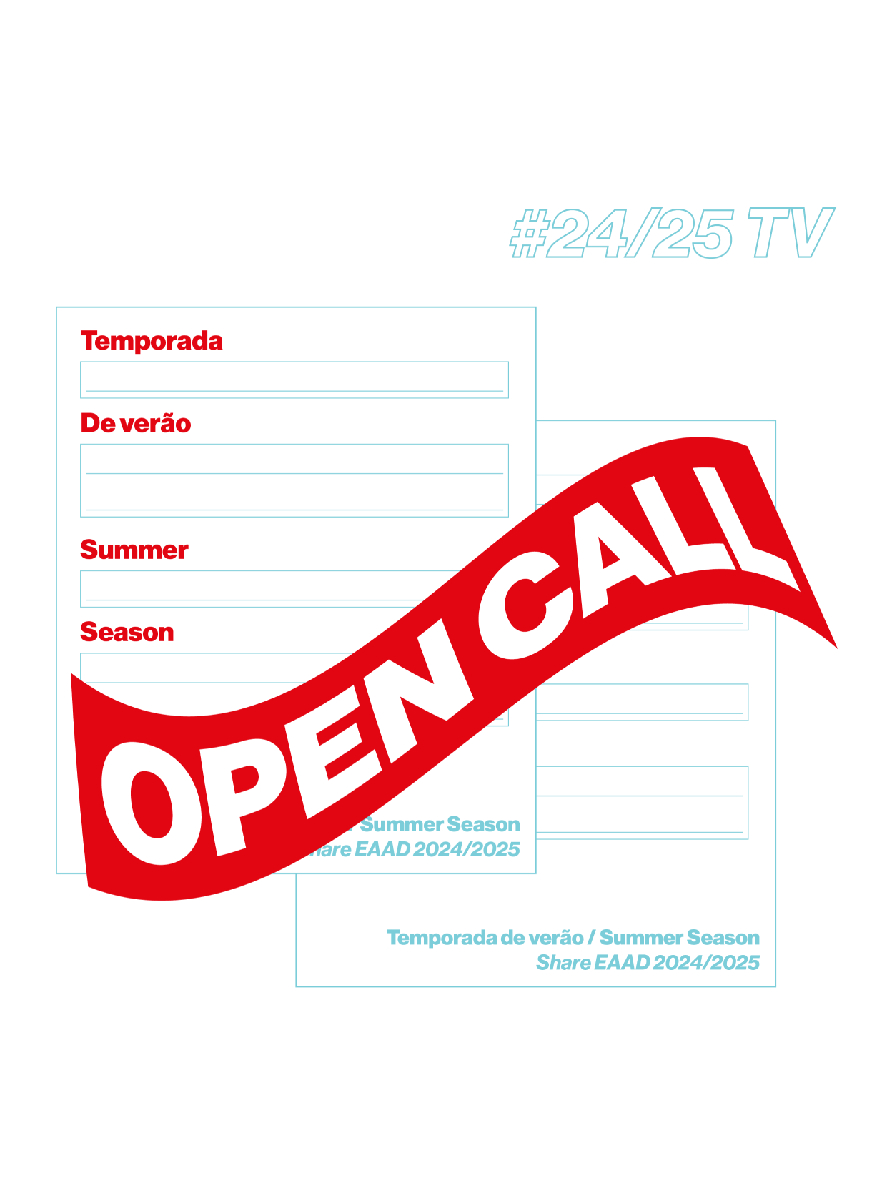 SHARE.EAAD | #OPEN CALL TEMPORADA DE VERÃO 2024/2025 image