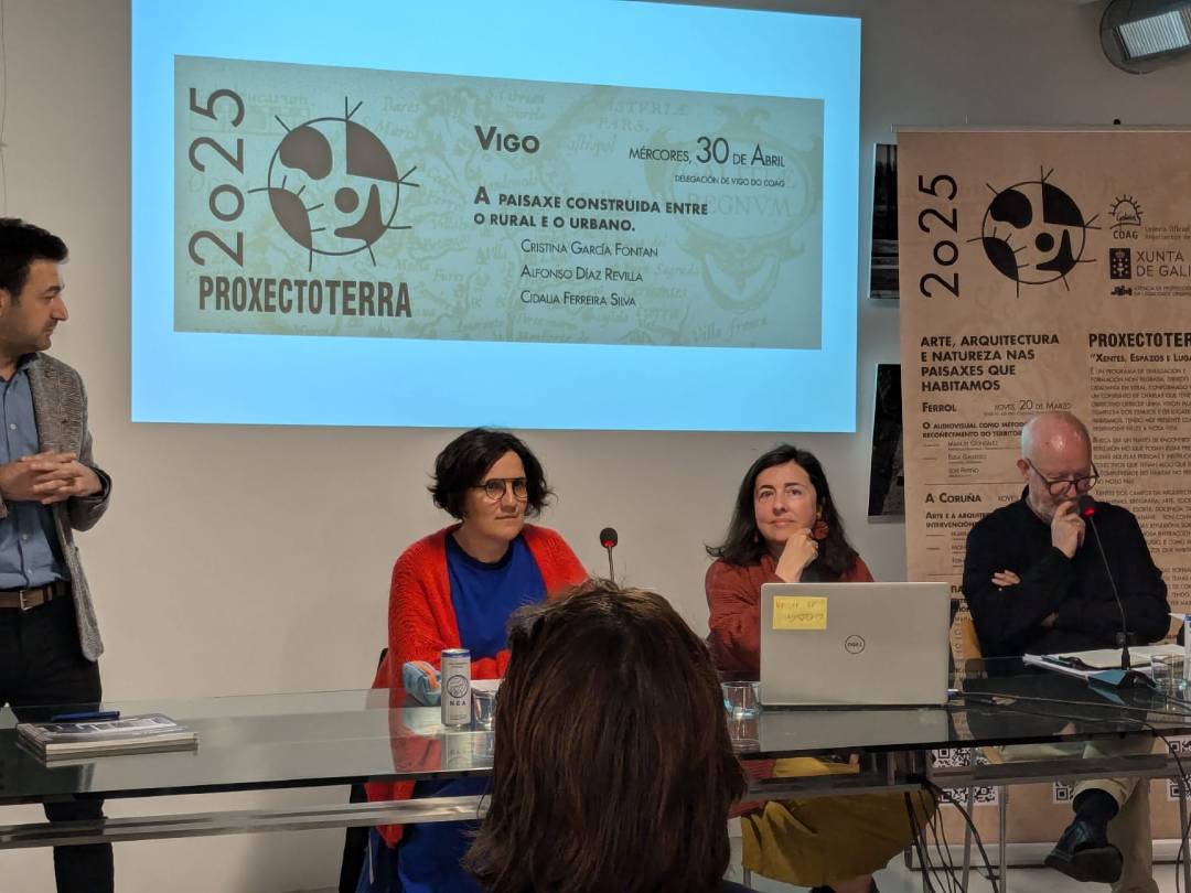 Participation of researcher Cidália Silva in the Jornadas “Xentes, espazos e lugar 2025_ Art, Architecture and Nature in the Landscapes We Inhabit" image