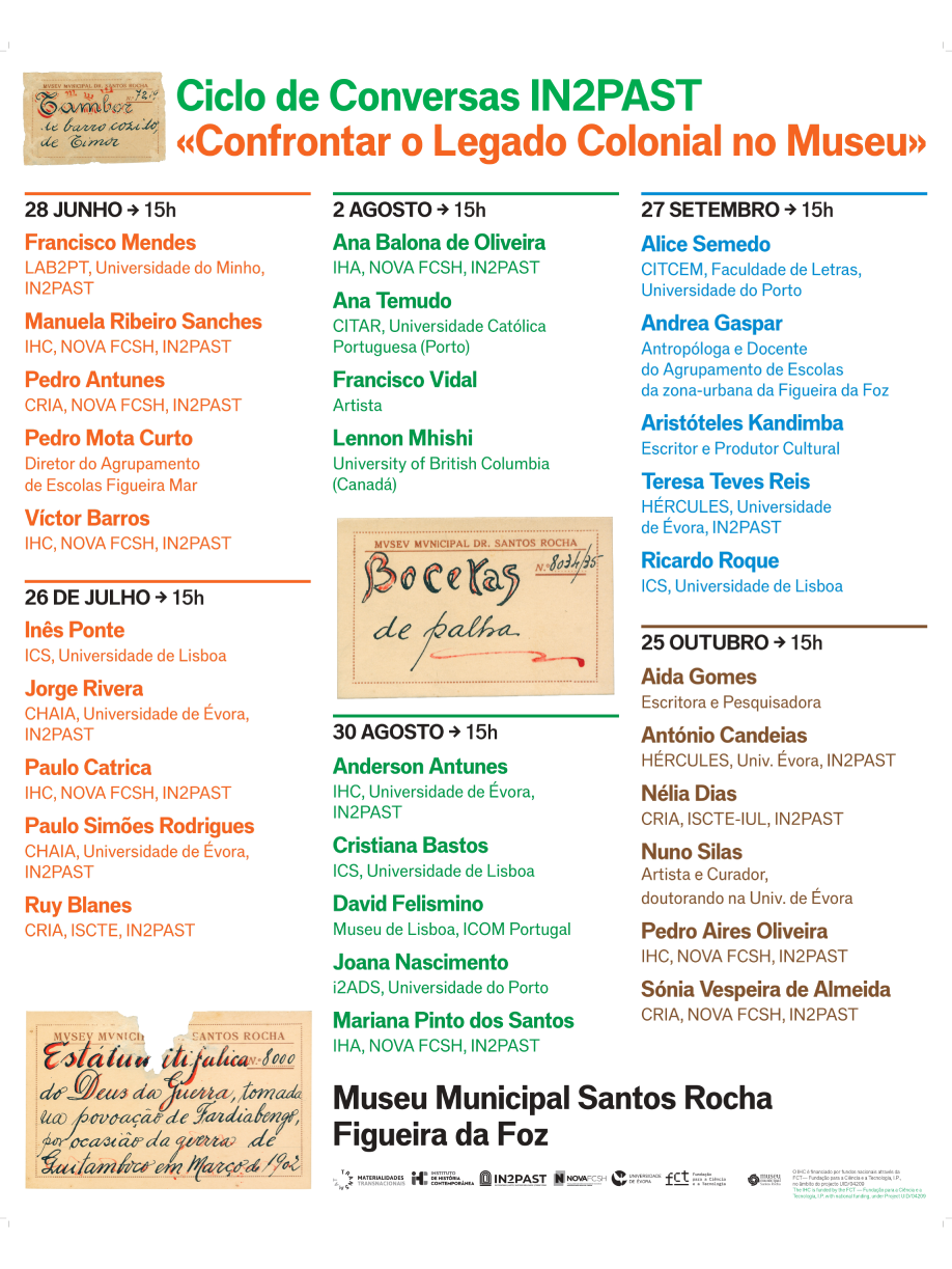 IN2PAST Talk Series: "Facing colonial legacy in the Museum" image