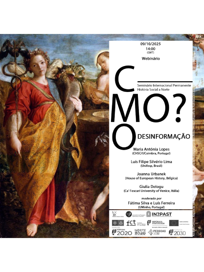 Seminário Internacional Permanente História Social a Norte: Como? Desinformação e Notícias Falsas image