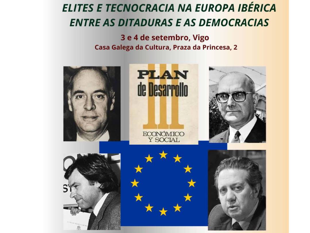 International Congress "Elites and Technocracy in Iberian Europe. Between Dictatorships and Democracies" with the participation of Lab2PT/IN2PAST researchers Fátima Moura Ferreira, Bruno Madeira and Hélder Lopes image