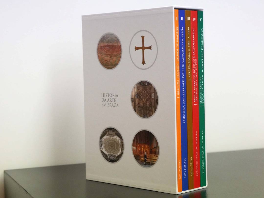 Participation of researchers Jorge Ribeiro and Eduardo Fernandes as co-authors of the work “History of Art in Braga” image