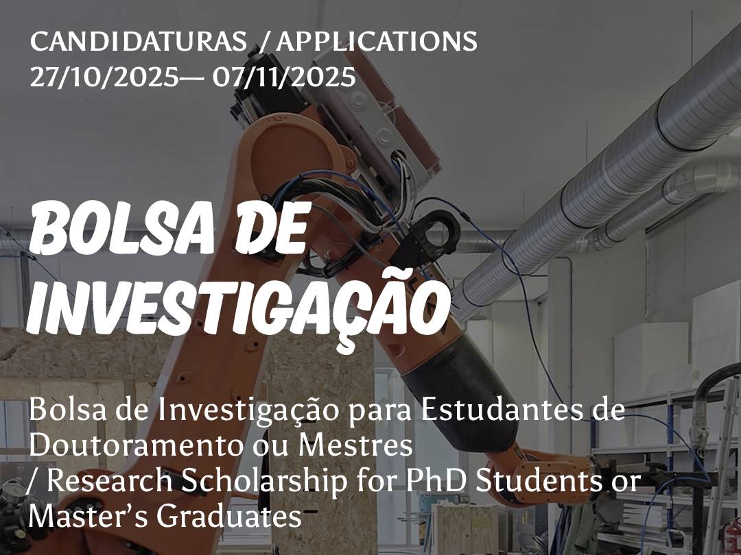 Open call for 1 (one) Research Scholarship for PhD Students or Master’s Graduates in Architecture, Civil Engineering or related areas image